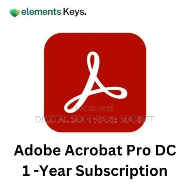 Adobe Acrobat Pro Dc (1-Year Subscription) Pc/Mac · Photo 3