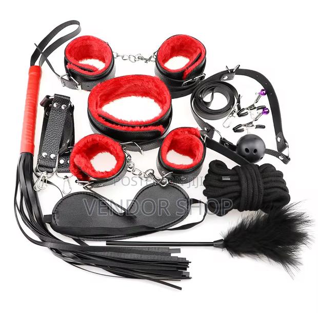 10pc/BDSM Sex Toys Strap Whip Rope Neck Bandage Sexy Toys