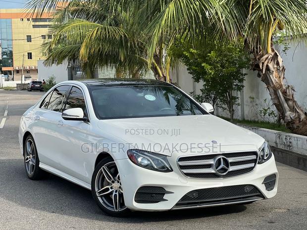 Mercedes-Benz E300 4Matic AWD Sedan (2.0L 4cyl 9A) 2017 White