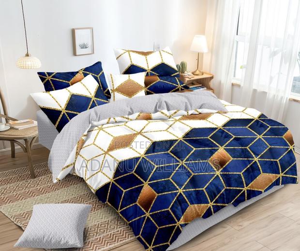 Luxurious Super Kingsize Duvet Set 7pcs (100% Cotton Touch ) · Photo 2