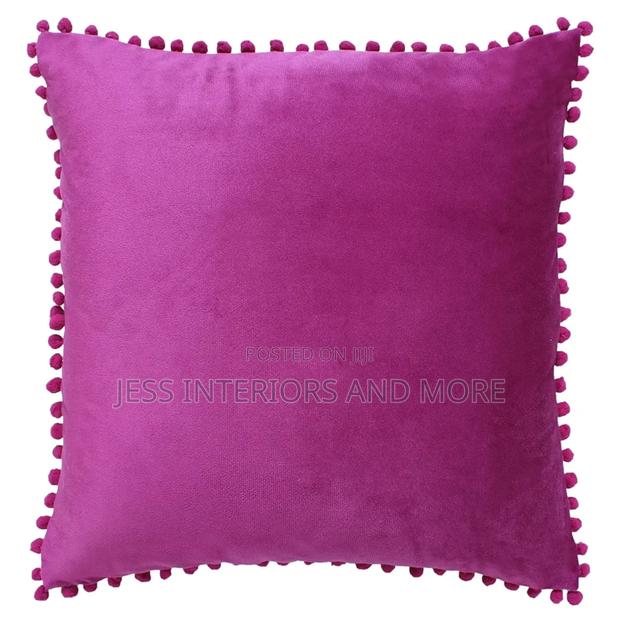 Throw Pillow (Purple) 2pcs · Photo 4