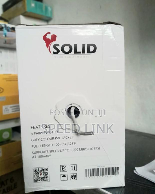100meters Sold Utp Cat 6 Lan Cable photo 2