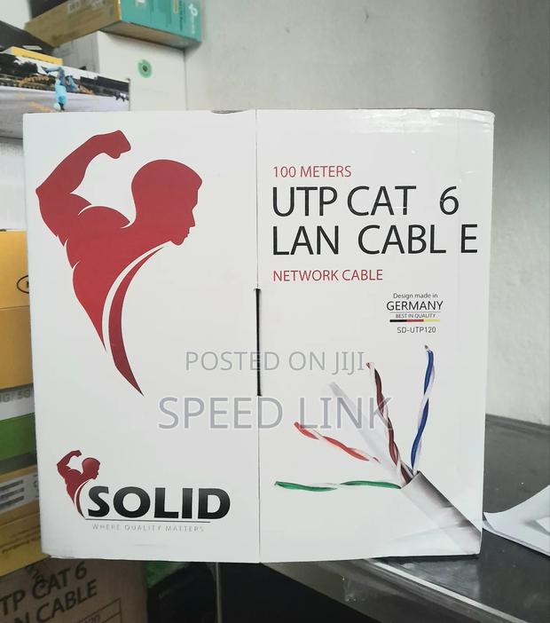 100meters Sold Utp Cat 6 Lan Cable photo 3