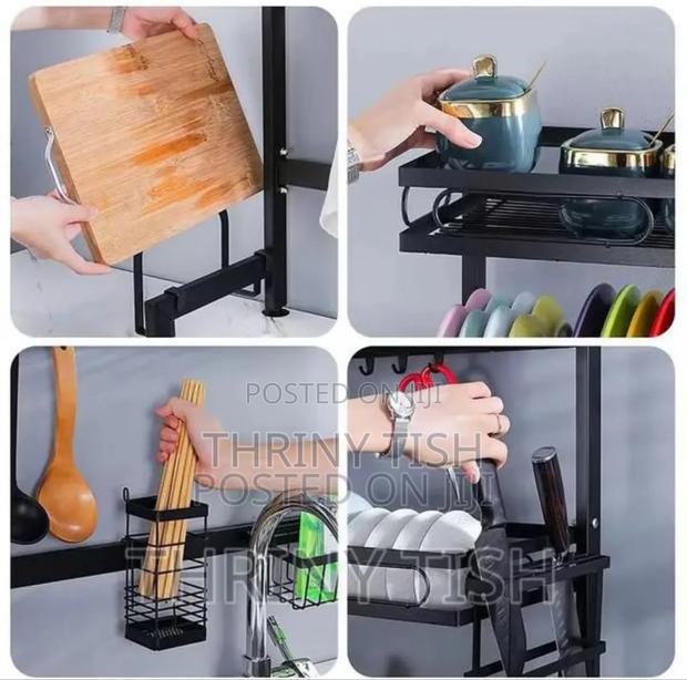 2 Tier Over the Sink Dish Rack photo 2