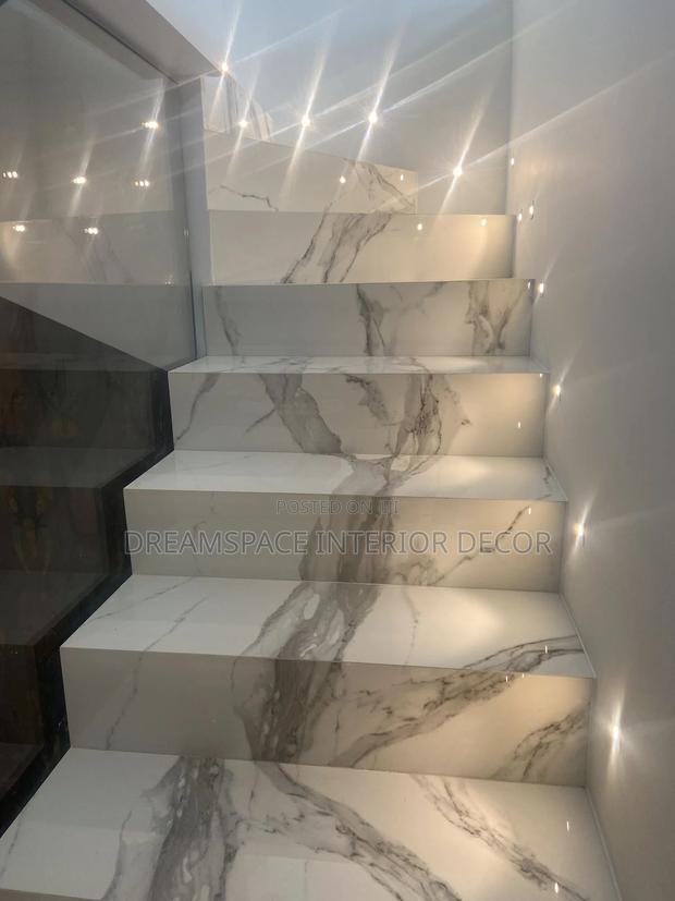 Use Sintered Stone Elevate Stairs With Unique Finishes photo 2