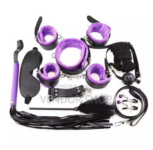 10pc/BDSM Sex Toys Strap Whip Rope Neck Bandage Sexy Sm Toys