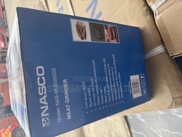Nasco 800w Electric Meat Grinder, Nas-mg6000gs photo 2