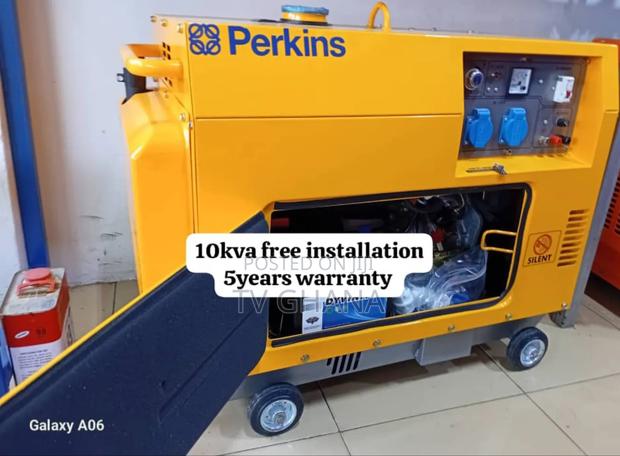 Mobile Gen for All Perkins 10kva Diesel 13000watts Diesel · Photo 2
