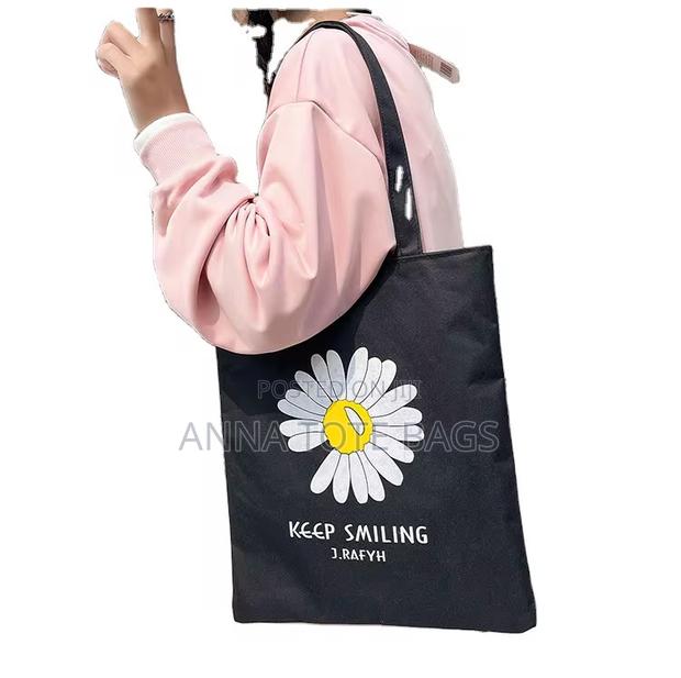 Keep Smiling Tote Bag photo 2