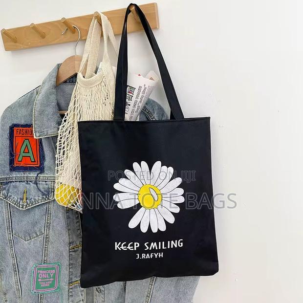 Keep Smiling Tote Bag