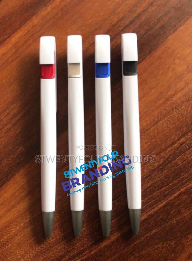 Pen (Printed Plastic Pens Moq: 100pcs)