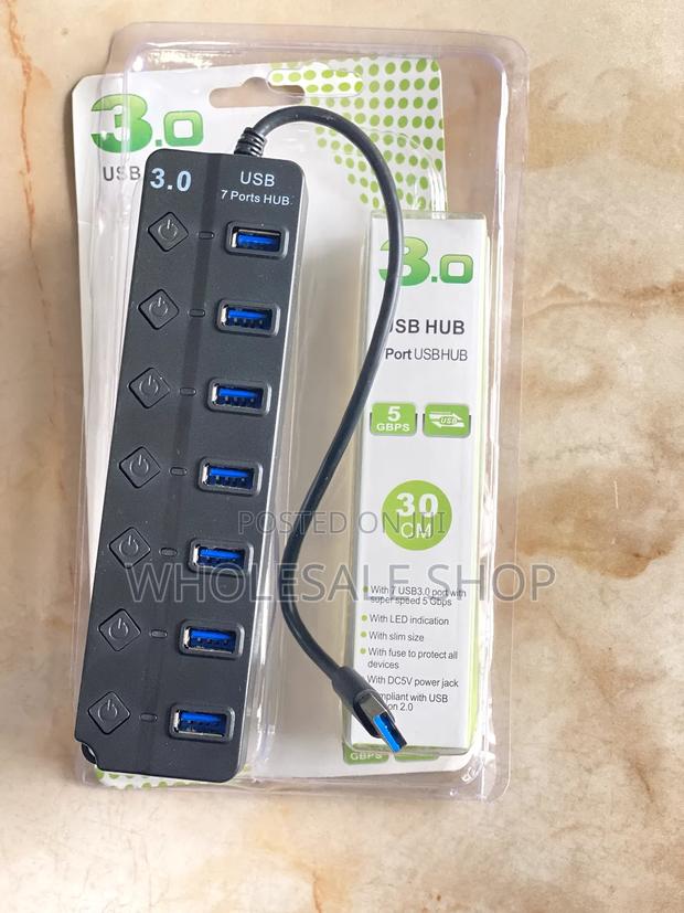 7 Port Usb Hub ( Usb Extention) photo 3