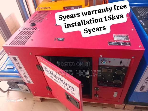 Tower Aurora 15kva 16500watts Diesel Perkins Generator · Photo 2