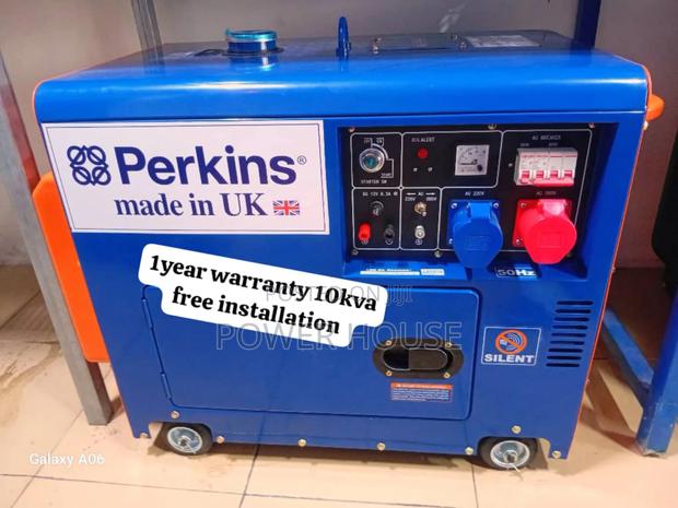 Tower Nest Unit 10kva 13000watts Diesel Generator Perkins · Photo 2