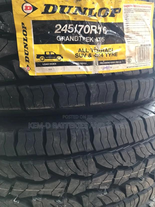 245/70r16 Dunlop Tyres - All Terrain + Free Delivery photo 3