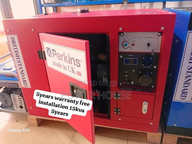 Tower Silver 15kva 16500watts Diesel Perkins Generator · Photo 2