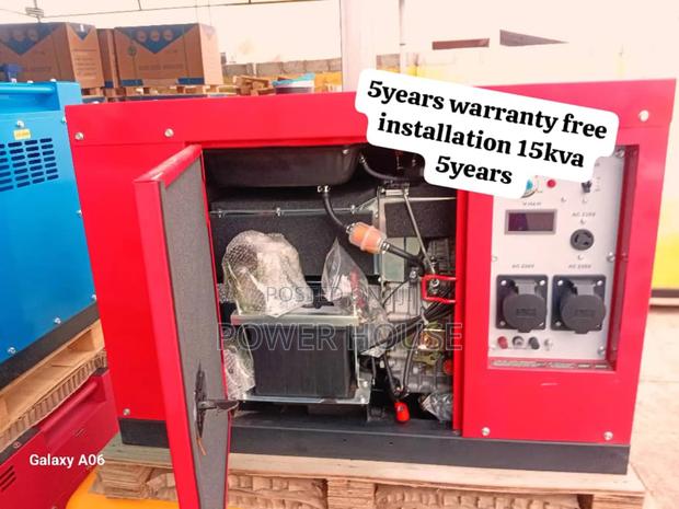 Tower Zenith 15kva 16500watts Diesel Honda Generator · Photo 2