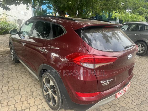Hyundai Tucson Limited AWD 2017 Burgundy