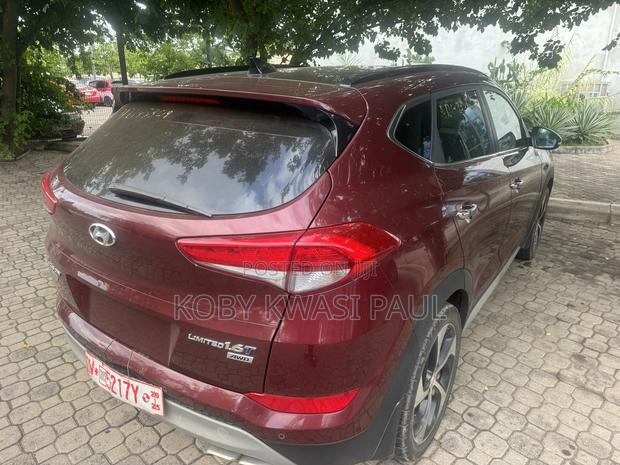Hyundai Tucson Limited AWD 2017 Burgundy