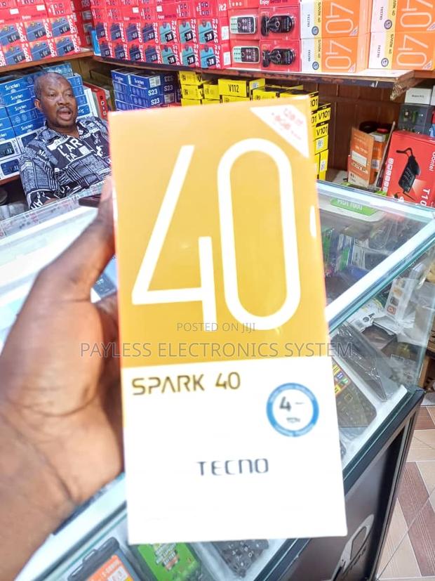 New Tecno Spark 40 128 GB Black photo 2