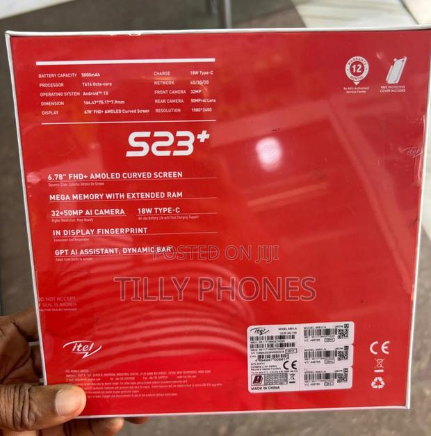 New Itel S23 Plus 128 GB Green photo 2