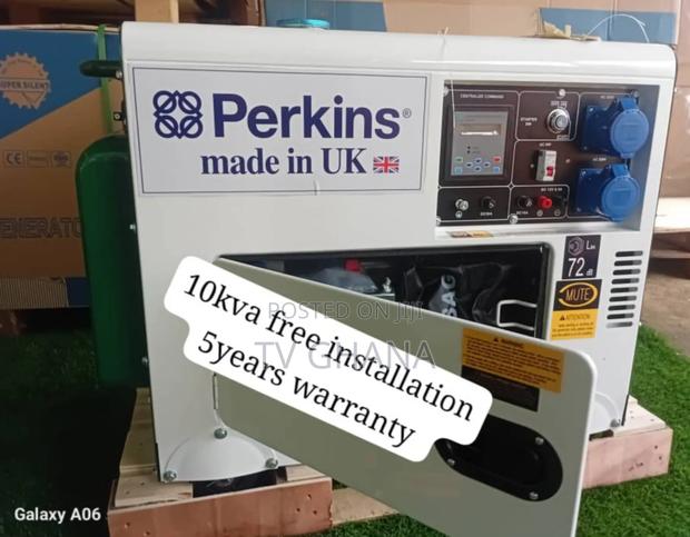 Alpha Edge Smart Gen Perkins 10kva 13000watts Diesel Silent · Photo 2