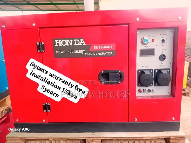 Tower Port Surage 15kva 16500watts Diesel Honda Generator · Photo 2