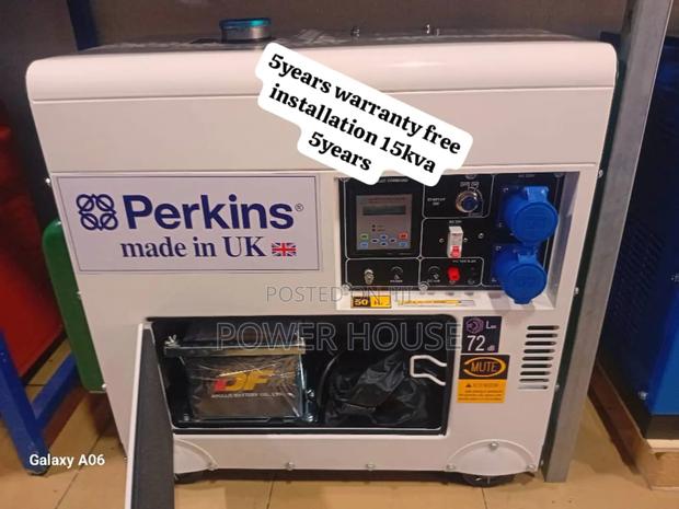 Tower Garden 15kva 16500watts Diesel Perkins Generator · Photo 2