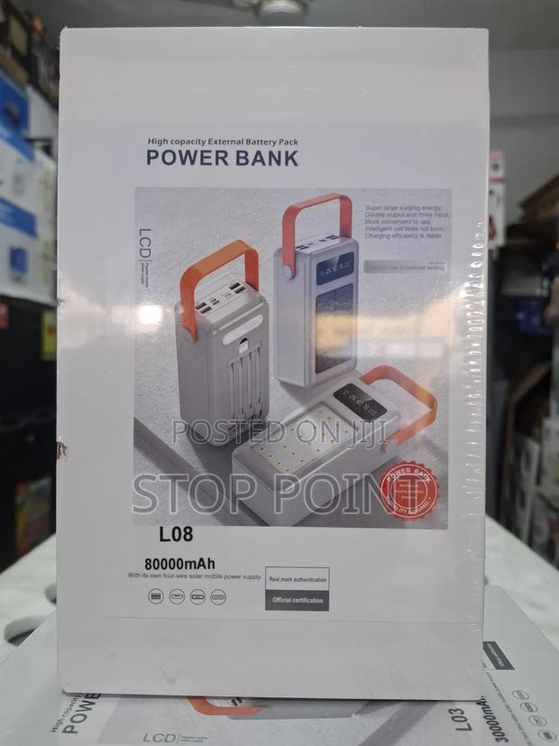 Large Capacity Power Bank - 80, 000mah · Photo 2