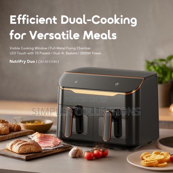 Oraimo Nutrifry Duo 8l 2800w Airfryer photo 2