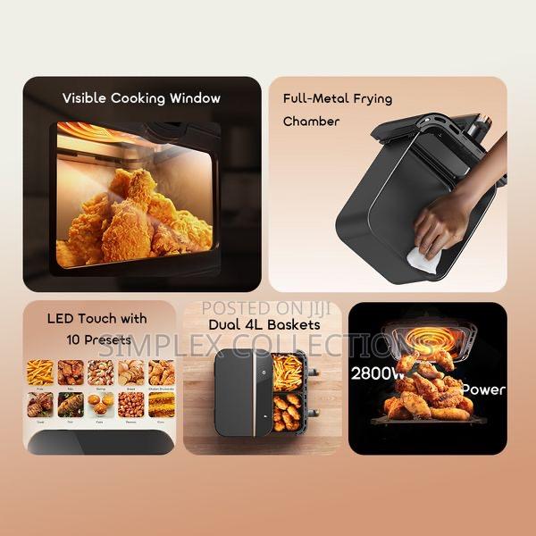 Oraimo Nutrifry Duo 8l 2800w Airfryer photo 3
