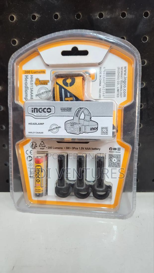 Ingco 200 Lumens Head Lamp photo 2