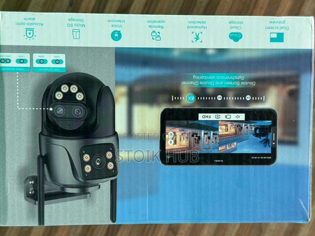 Outdoor Security Camera, 360° PTZ Home Security Wifi Camera, · Photo 3