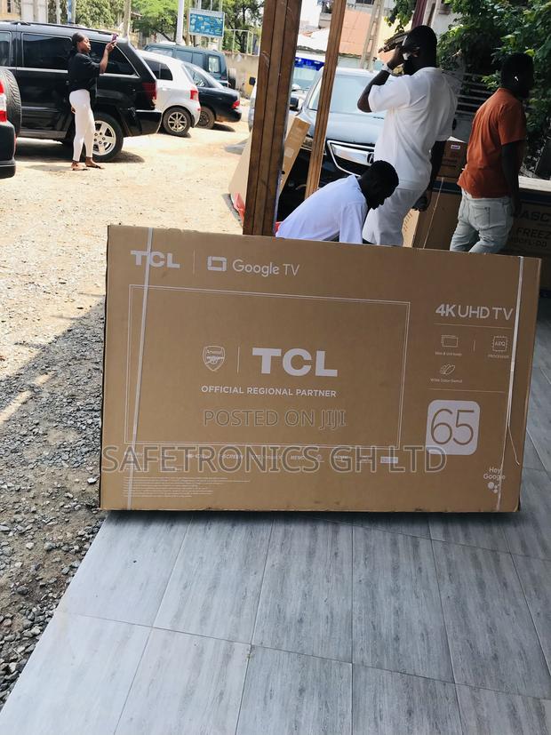 Correct Black Smart Led Uhd TCL P635 65 Inch Android TV · Photo 4