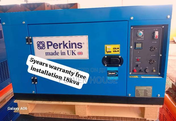 Flux Forcus Perkins 18kva Diesel Generator 18kva Perkins · Photo 2