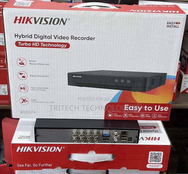 Hikvision DVR 8ch 2mp Ds-7208hghi-Mi/T Support Tway Audio · Photo 4