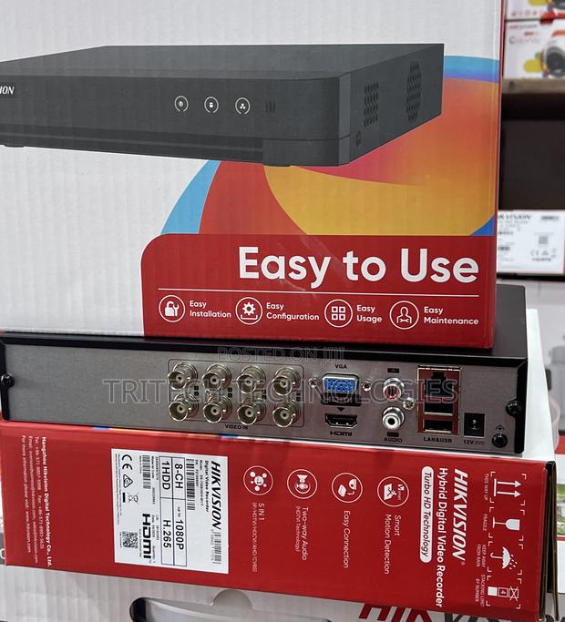 Hikvision DVR 8ch 2mp Ds-7208hghi-Mi/T Support Tway Audio · Photo 3