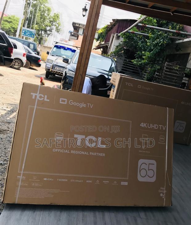 TCL Brand New 65 Inch Crystal Android Led P635 TV · Photo 3