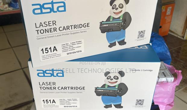 Asta 151a Black Laserjet Toner Cartridge (W1510a) · Photo 3