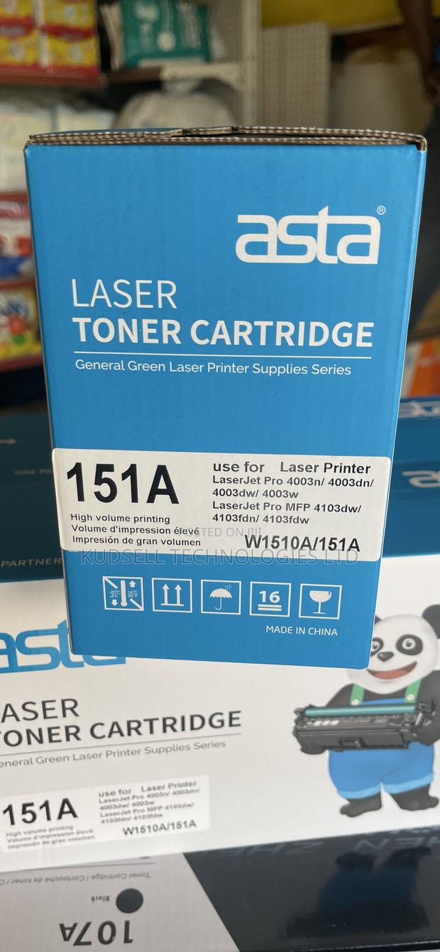 Asta 151a Black Laserjet Toner Cartridge (W1510a) · Photo 4