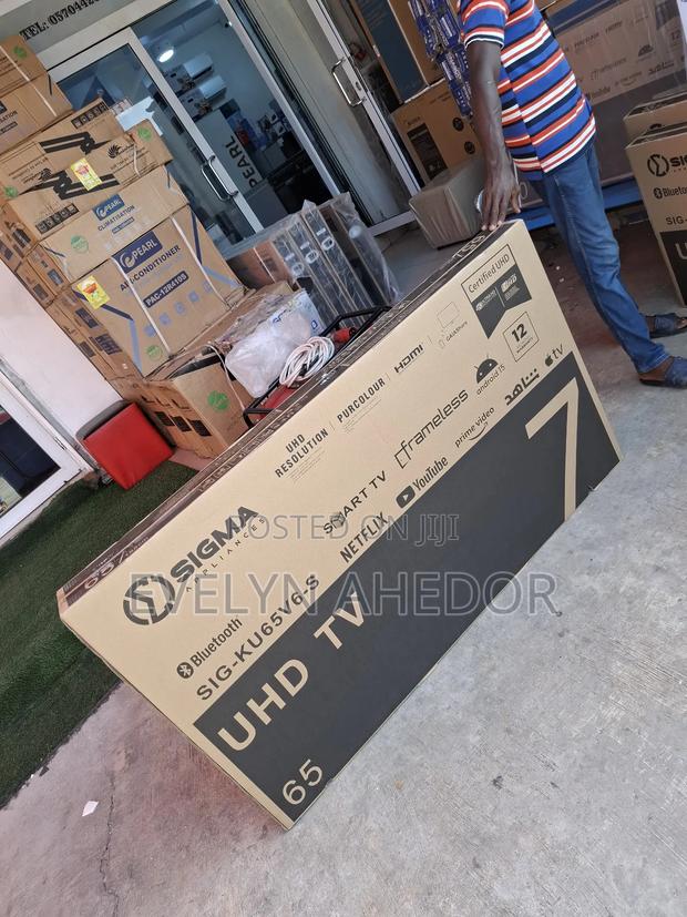 Available Sigma 65 Inches Smart Tv Full Uhd Available · Photo 3