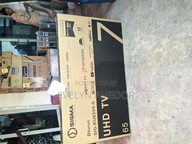 Sigma 65 Inches Smart Tv With Wall Mount Going for Cool Pric · Photo 4