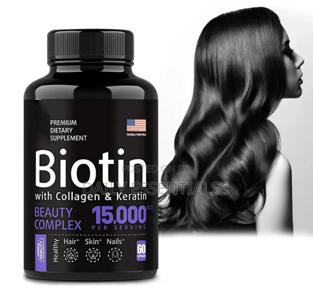 Natural Hair Growth Support – Biotin · Photo 2
