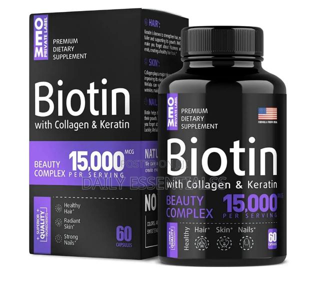 Your Glow in a Bottle – Biotin Capsules · Photo 2