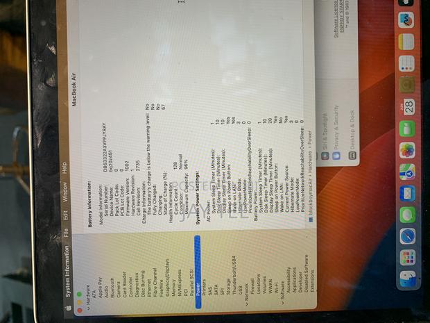 Laptop Apple MacBook Air 2020 M1 8GB Apple M1 SSD 256GB