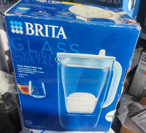 Brita Glass Verre Cristal Water Filter Jug (2.5lit) photo 3