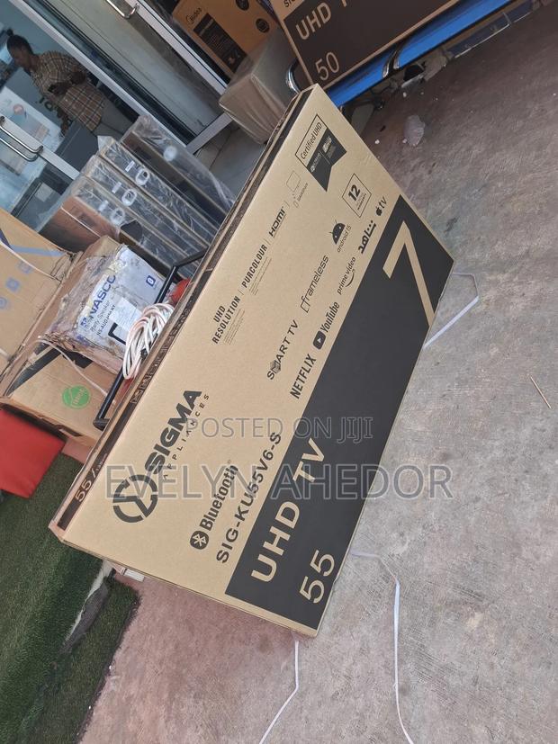 Quality and Affordable Sigma 55 Inches Smart Tv Full Uhd · Photo 4