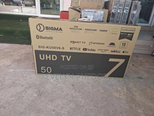 Sigma 50 Inches Smart Tv Going for Cool Price Brand New · Photo 3