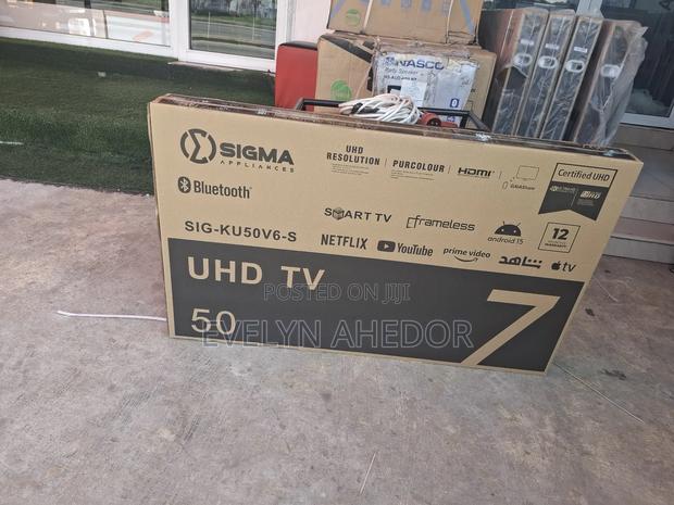 Sigma 50 Inches Smart Tv Going for Cool Price Brand New · Photo 4