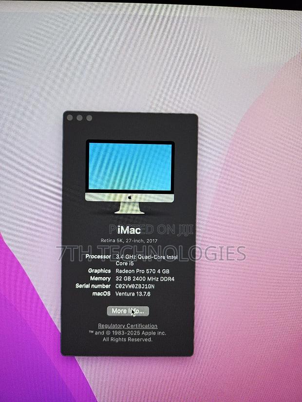 Desktop Computer Apple iMac 32GB Intel Core I5 SSD 1T photo 3